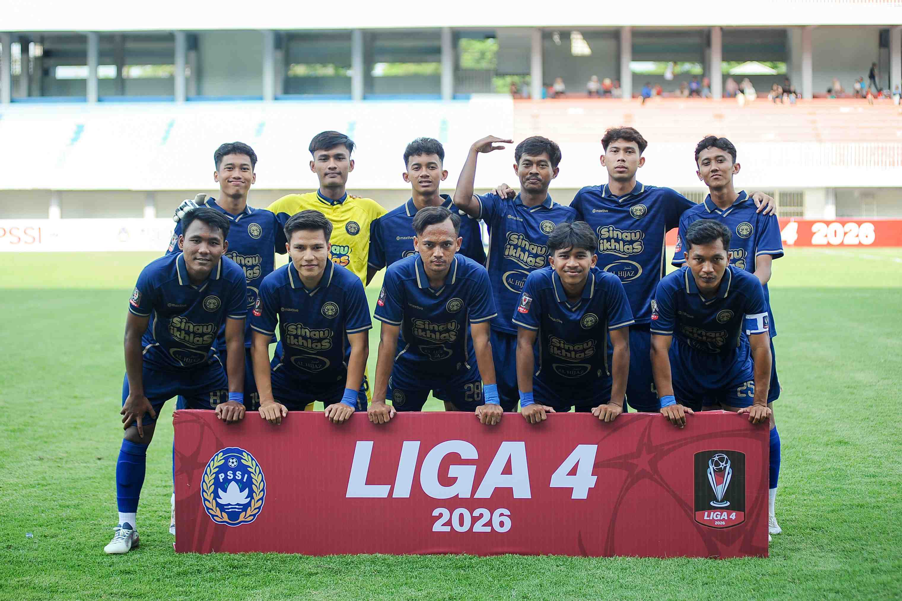 Putaran Nasional Liga 4 Grup H vs PSP Padang